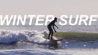 My First Ever Surf of the Winter