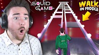 SQUID GAME VIDEO GAME....but I dont follow the rules Walk Down Middle