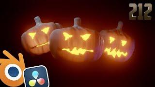 TALKING JACK-O-LANTERN in just 107 MINUTES for FREE BLENDER + HALLOWEEN Tutorial