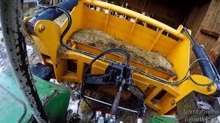 Rinder Füttern 2018 GoPro  Mammut Silagezange  Deutz  Uncut