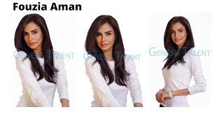 Fouzia Aman   Audition    Genesis Talent Management