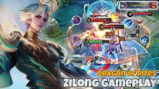 Zilong Jungle Pro Gameplay  New Skin Drogan of Rites  Honor of Kings HoK KoG