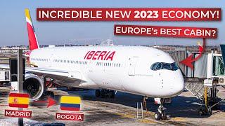 BRUTALLY HONEST  Economy Class from Madrid to Bogotá on Iberias BRAND-NEW 2023 Airbus A350-900