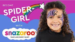 Spin Your Own Spider-Girl  Fast Facepaint Tutorial