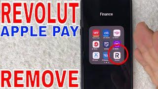   How To Delete Revolut Visa Debit From Apple Pay 