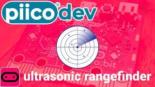 PiicoDev Ultrasonic Rangefinder  Getting Started Guide for Microbit