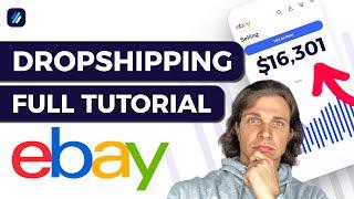 How to Start eBay Dropshipping  Full Tutorial Walmart to eBay Step-by-Step