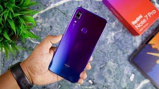 Redmi Note 7 Pro Blue Unboxing and Initial Impressions