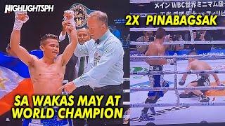 SA WAKAS MAY WORLD CHAMPION NA - Melvin Jerusalem vs Yudai Shigoeka