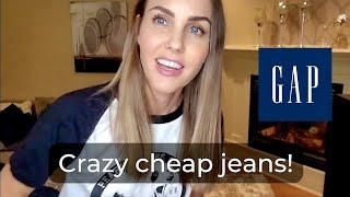 Gap Jeans Try on Haul 2023 Super affordable