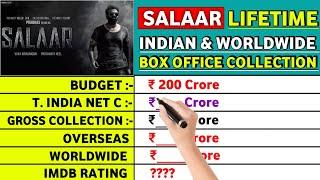 Salaar Lifetime worldwide Box Office Collection Budget Verdict IMDB Rating Salaar