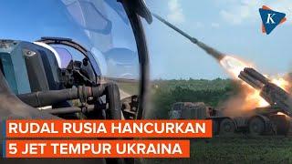 Serangan Rusia Hancurkan 5 Jet Tempur Ukraina Picu Amarah ke Komandan