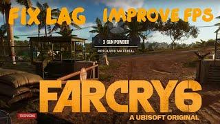 Far Cry 6 PC - How to Fix Lag - Best Gameplay Setting - FPS Fix - NVIDIA Graphic Settings