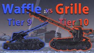 WOT Blitz Face Off  WT auf Pz. IV vs Grille 15