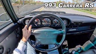 1995 Porsche 911 Carrera RS - Driving the Rare 993 Lightweight POV Binaural Audio