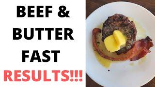 Beef And Butter Fast RESULTS   90 Pound Keto Transformation   Carnivore And Keto?