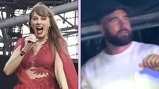 Travis Kelce Seemingly Surprises Taylor Swift at Eras Tour in Dublin