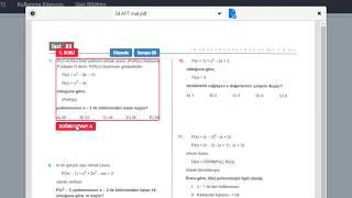 İKİ DAKİKADA PDF KİTAPTAN SORU SEÇEREK TEST HAZIRLAMA YÖNTEMİ