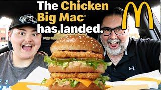 Im OBSESSED with McDonalds New Chicken Big Mac