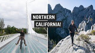 Exploring REDDING a Northern California GEM   Waterfalls FOOD Castle Crags & MORE