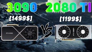 RTX 3090 vs RTX 2080 TI  RTX 2080 TI vs RTX 3090  RTX 3090 GAMING BENCHMARKS