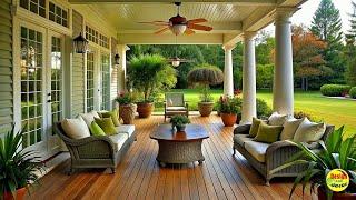 Revamp Your Outdoor Space Stunning Back Porch Ideas  Creating an Outdoor Living Room