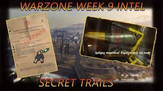 WARZONE SECRET TRAILS INTEL ALL LOCATIONS