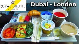 TRIP REPORT  Royal Brunei 787 ECONOMY  Dubai to London Heathrow  Boeing 787-8 Dreamliner