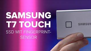 SSD T7 Touch von Samsung im Test SSD mit Fingerprint-Sensor  deutsch