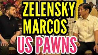 ZELENSKY AT MARCOS MEETING II ANG UMPISA NG PAGBAGSAK NG EKONOMIYA NG PILIPINAS