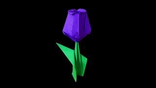 ORIGAMI TULIP traditional