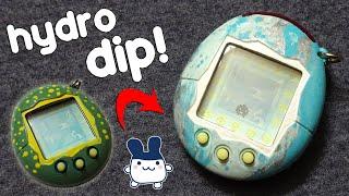 We HYDRO DIPPED a Tamagotchi Connection  Collectible Customization  PandaBunny