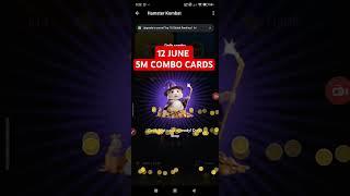 12 June Combo Cards hamster Combat #hamsterkombat #dailycombo #hamstercombatdailycombo