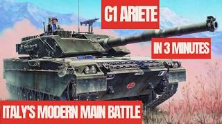 C1 Ariete Italys Modern Main Battle IN 3 MINUTES