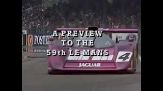 1991 Le Mans - Preview - Screensport - Jaguar XJR14