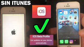 COMO INSTALAR IOS 14 En IPHONE SIN ITUNES no PC- Como Actualizar iOS Beta en CUALQUIER IPHONE