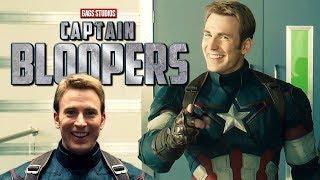 Captain Bloopers  Chris Evans Hilarious and Epic Bloopers Gags and Outtakes Compilation