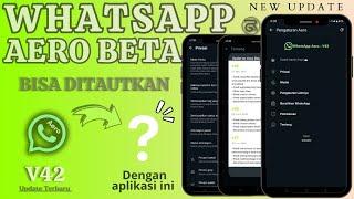 WHATSAPP AERO UPDATE TERBARU 2024   Aero WhatsApp terbaru 2024  WHATSAPP MOD TERBARU 2024  Aero
