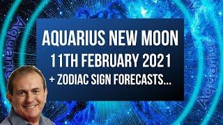 Aquarius New Moon 11th February 2021 + Zodiac Sign Forecasts