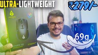 Ultra-Light Best Gaming Mouse under 500 INR  Recurve 100 - Archer Tech Lab