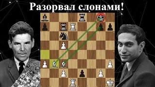 Рашид Нежметдинов - Михаил Таль  Москва 1957  Шахматы