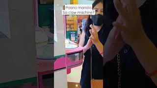 Claw machine double win  ganito lang pala para manalo ka  #shorts #clawmachine #arcade #hacks