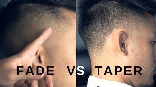 Fade vs Taper. Whats the difference?