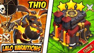 TH10 Lavaloon Attack Strategy is so Powerful  Best Lalo Attack Strategy 2023