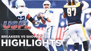 New Orleans Breakers vs Memphis Showboats Highlights  USFL