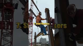 Top 10 Most Dangerous Jobs in the World #shorts