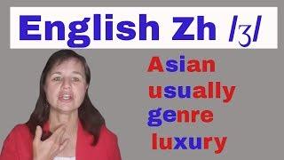 Zh Consonant in English