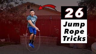 26 Jump Rope Tricks  Beginner to Advanced