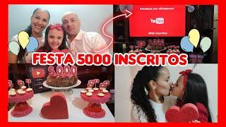 Festa 5000 inscrito no YOUTUBECris Ribeiro