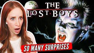 First Time Watching THE LOST BOYS Reaction... SO MANY SURPRISES